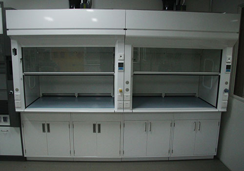 Blue Ceramic Worktop for Fume Hood